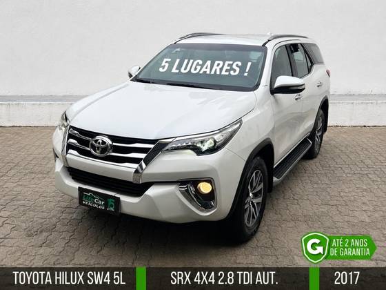 TOYOTA HILUX SW4 2.8 SRX 4X4 16V TURBO INTERCOOLER DIESEL 4P AUTOMÁTICO TOYOTA HILUX SW4 2.8 SRX 4X4 16V TURBO INTERCOOLER DIESEL 4P AUTOMÁTICO